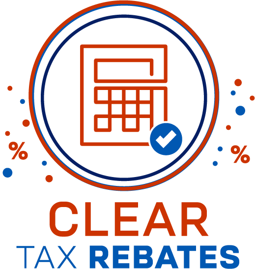 Clear Tax Rebate Logo